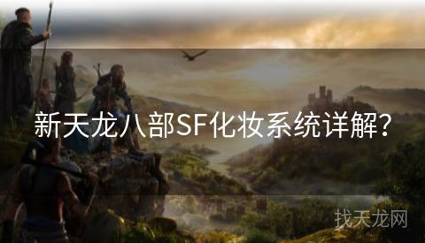 新天龙八部SF化妆系统详解？