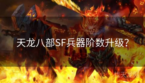 天龙八部SF兵器阶数升级？