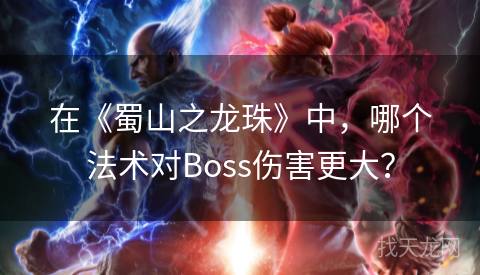 在《蜀山之龙珠》中，哪个法术对Boss伤害更大？