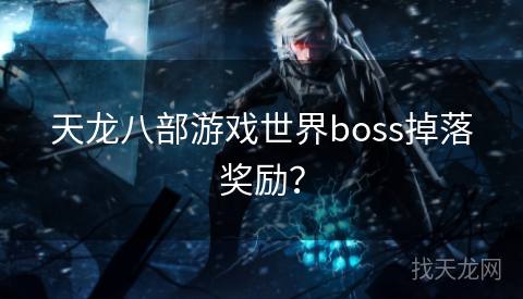 天龙八部游戏世界boss掉落奖励？